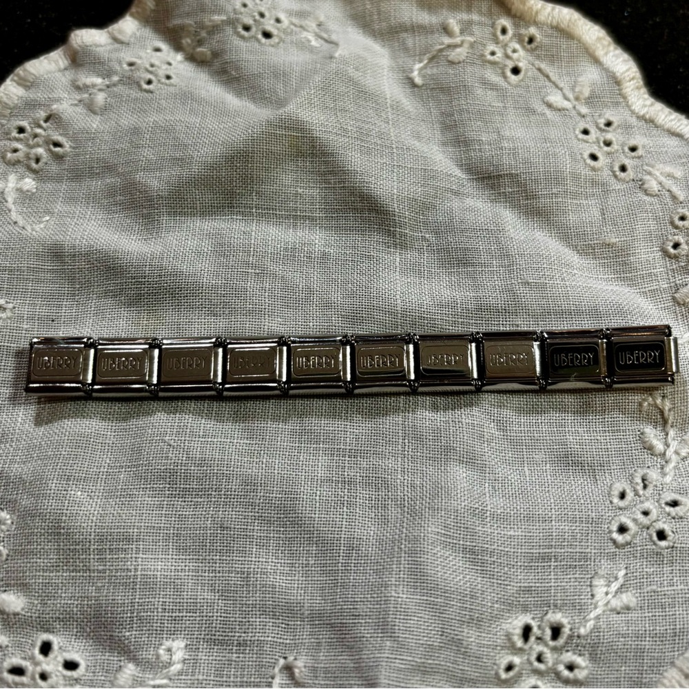Y2K Uberry Italian Bracelet Butterfly Charm with Silver Accents NWOT (10 Avail) - Picture 5 of 6